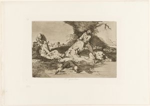 Li usano, tavola 16 da I disastri della guerra da Francisco Jose de Goya y Lucientes