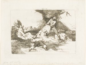 Ne Fanno Uso, tavola 16 da I Disastri della Guerra da Francisco Jose de Goya y Lucientes