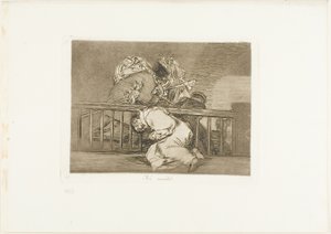 Così è successo, tavola 47 da I disastri della guerra da Francisco Jose de Goya y Lucientes