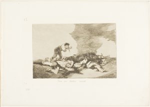 Questo è ciò per cui sei nato, tavola dodici da I disastri della guerra da Francisco Jose de Goya y Lucientes