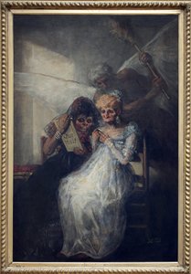 Il Tempo, detto Les Vieilles. Dipinto di Francisco de Goya y Lucientes (1746-1828), olio su tela, circa 1808-1812, arte spagnola inizio XIX secolo. Museo delle Belle Arti di Lille da Francisco de Goya