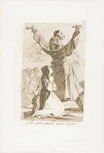 Cosa Può Fare un Sarto!, tavola 52 da Los Caprichos da Francisco Jose de Goya y Lucientes