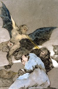 Mostri, incisione 1797-1799 da Francisco Jose de Goya y Lucientes