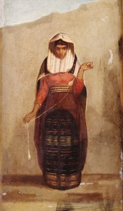 La filatrice di Francisco Laso, Museo de Arte de Lima