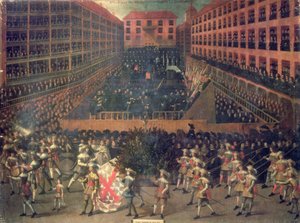 Auto da Fé nel 1656 da Francisco Rizi