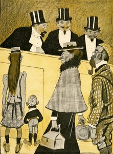 Una famiglia inglese persa chiede indicazioni all