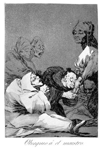 Un regalo per il maestro da Francisco de Goya