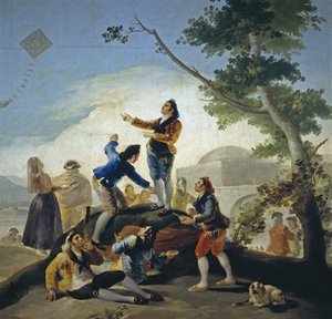 La cometa, 1778 da Francisco de Goya