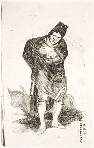 Contrabbandiere andaluso con toro da Francisco de Goya