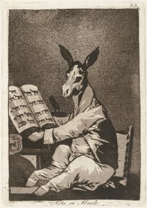 E così era suo nonno da Francisco de Goya