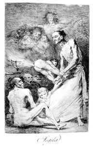 Soffio, 1799 da Francisco de Goya