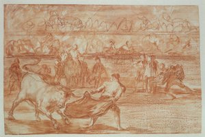 Corrida, 1815-16 da Francisco de Goya