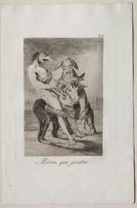 Capricci: Guarda Quanto Sono Solenni! da Francisco de Goya