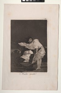 Caprichos: Una brutta notte da Francisco de Goya