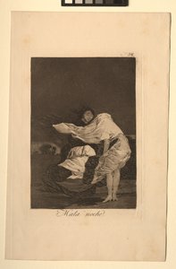 Caprichos: Una brutta notte da Francisco de Goya