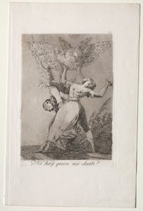 Caprichos: Nessuno può slegarci? da Francisco de Goya