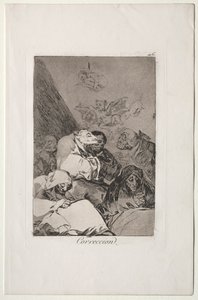 Capricci: Correzione da Francisco de Goya