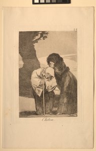 Caprichos: Silenzio! da Francisco de Goya