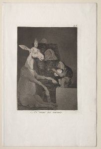 Caprichos: Né più né meno da Francisco de Goya