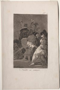 Caprichos: Nessuno Conosce Se Stesso da Francisco de Goya