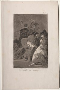 Caprichos: Nessuno conosce se stesso da Francisco de Goya