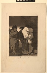 Caprichos: Povere bambine! da Francisco de Goya