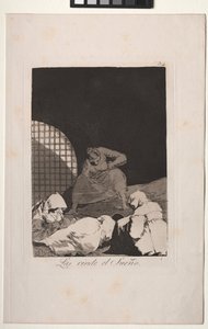 Caprichos: Il sonno li sopraffà da Francisco de Goya
