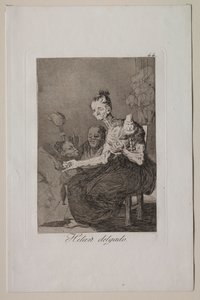 Caprichos: Filano finemente da Francisco de Goya
