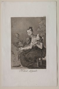 Caprichos: Filano finemente da Francisco de Goya