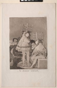 Caprichos: Hanno Già un Posto da Francisco de Goya