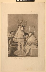 Caprichos: Hanno già un posto da Francisco de Goya