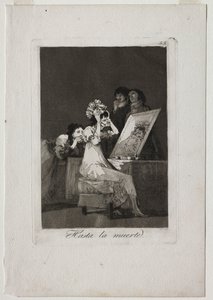 Caprichos: Fino alla morte, 1799 da Francisco de Goya
