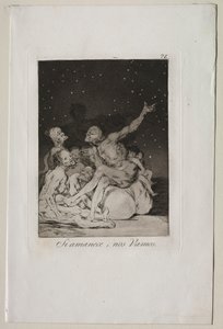 Capricci: Quando il Giorno Sorgere, Ce Ne Andremo da Francisco de Goya