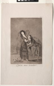 Caprichos: Quale di loro è il più sopraffatto? da Francisco de Goya