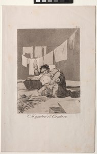 Caprichos: Sì, Ha Rotto il Vaso da Francisco de Goya