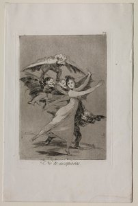 Caprichos: Non scapperai da Francisco de Goya