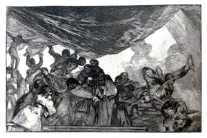 Chiara fantasia, 1819-1823 da Francisco de Goya
