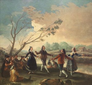 Danza sulle Rive del Fiume Manzanares da Francisco de Goya
