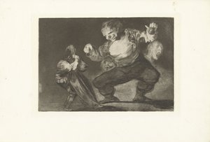 Il folle da Francisco de Goya