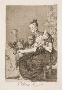 De spinder smukt da Francisco de Goya