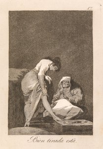 Den sidder! da Francisco de Goya