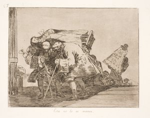 Questo non meno (67) da Francisco de Goya