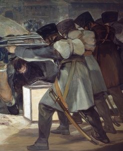 Il 3 maggio 1808 (Fucilazione dei rivoltosi). (dettaglio)