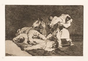 Rimane lo stesso (21) da Francisco de Goya
