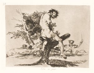 Questo è peggio (37) da Francisco de Goya