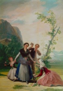 Le fioraie o Primavera da Francisco de Goya
