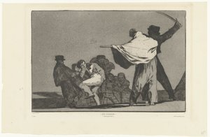 Quel soldato! da Francisco de Goya