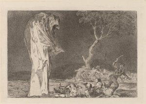 Follia della paura da Francisco de Goya