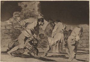 Follia furiosa da Francisco de Goya