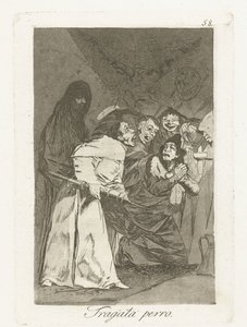 Ingoiare, cane da Francisco de Goya